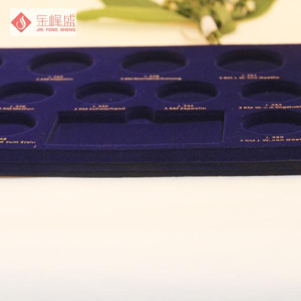EVA Flocking Jewelry Box Liner Fabric Durable Plain For Gift Boxes Inner