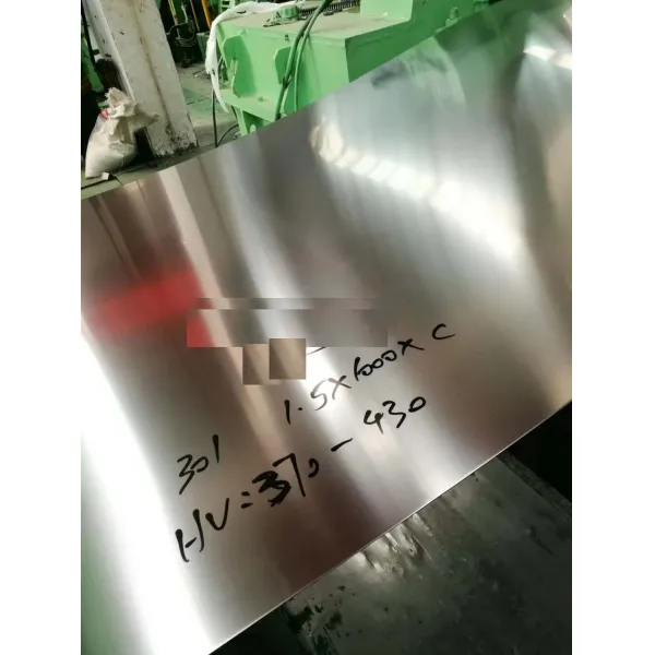 Cold Rolled SUS 301 Stainless Steel Coil Strip with Polished Surface and Width 10-2000mm