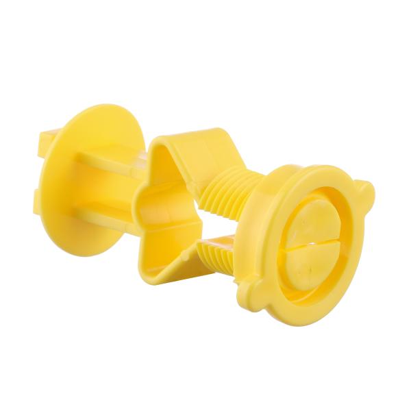 HDPE Electric Fence Screw Tight T Post Electric Fence Insulator Impact Resistant