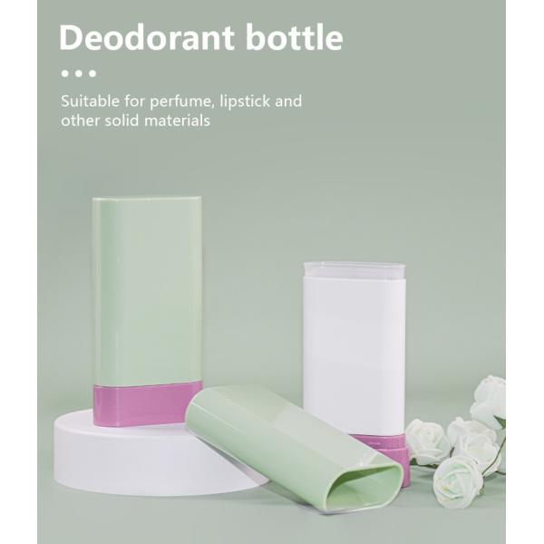 Top/Bottom Filling 20g PP PCR Bottom Rotation Sunscreen Stick Deodorant Packaging Container