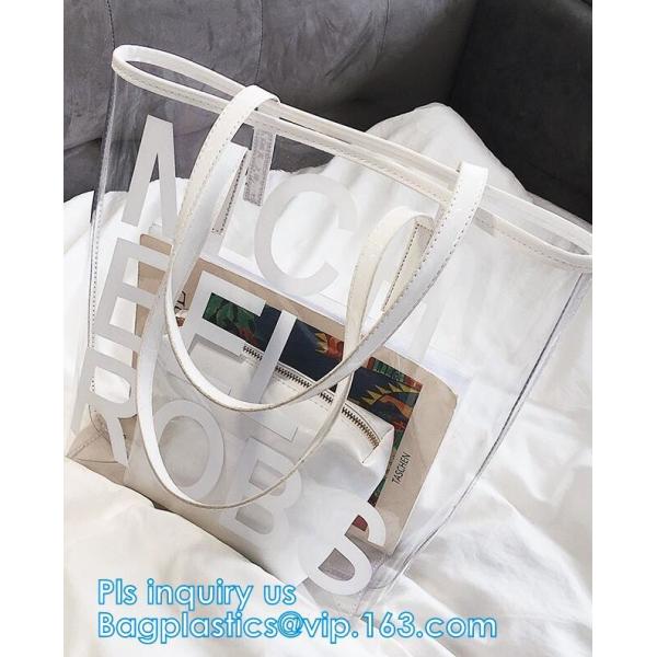 popular big handbags PVC printing women bag, Shoulder Bags Popular Women Beach Bags, shoulder designer luxury designer h