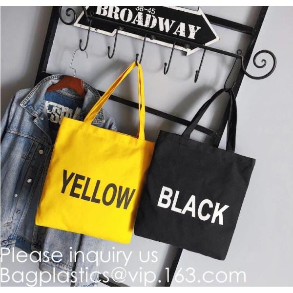 Canvas Cotton Pouch Tote Bag With Custom Printed Logo,Shoulder Zipper Messenger Organic Canvas Tote Bag, bagease, pack