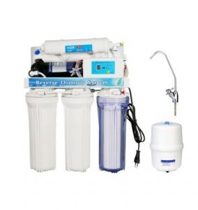 Buy cheap Manual / Auto Flush Ro Reverse Osmosis Water Filter Home Water Treatment Systems product