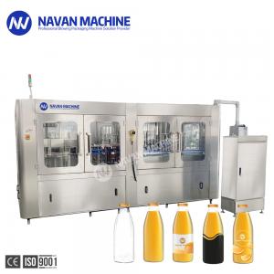 Buy cheap 0-2L PET Plastic Bottle Fruit Juice Beverage Hot Filling Machine Production Line Fully Automatic product