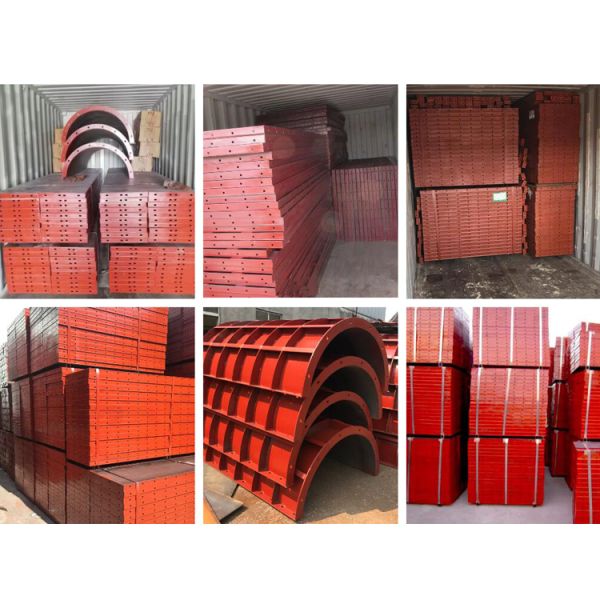 Reusable Adjustable Steel Formwork System with High Load Bearing Capacity for Concrete Construction