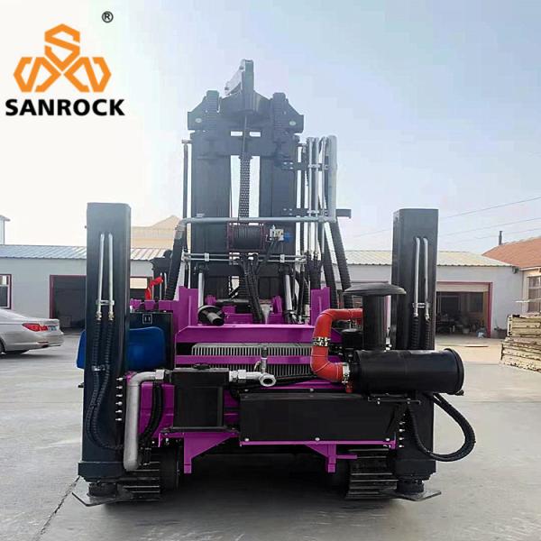 Hydraulic Water Well Drilling Rig Depth 260m Bore hole Portable Water Well Drilling Rigs