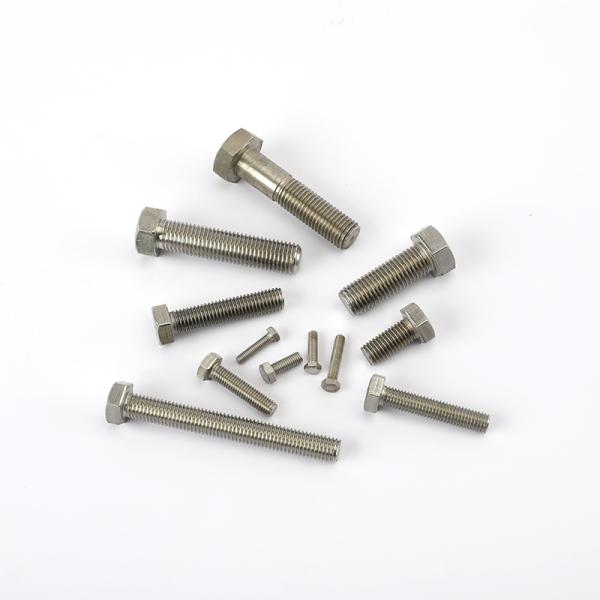 Stainless M27 Hex Head Bolt Fastener DIN931 Bolzen Screw 16mm M40 High Strength TC Bolt Nut Washer A358