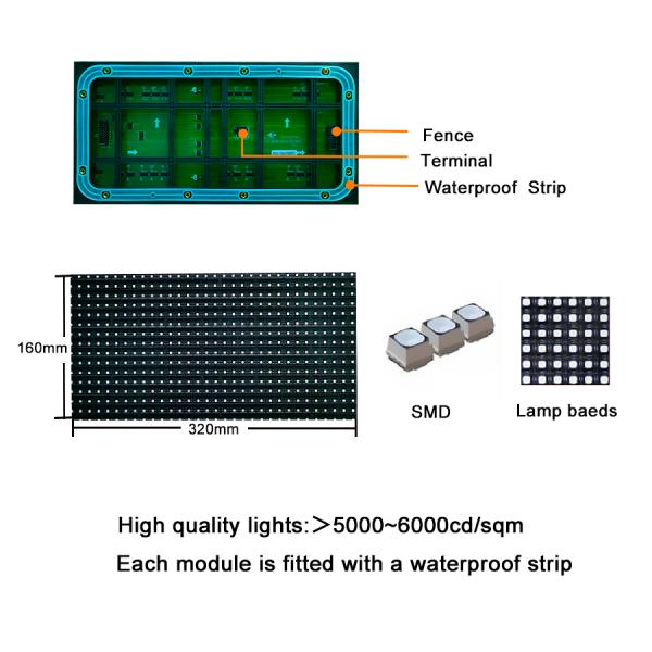 Led Screen Fixed Installation Full Color Outdoor Led Display Screen Outdoor Signage Advertising for Play Advertising Video