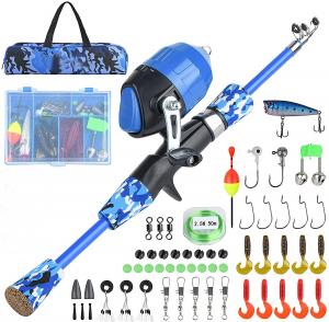 Buy cheap Kids Fishing Rod And Reel Combo Fishing Lure Line Bag Included product