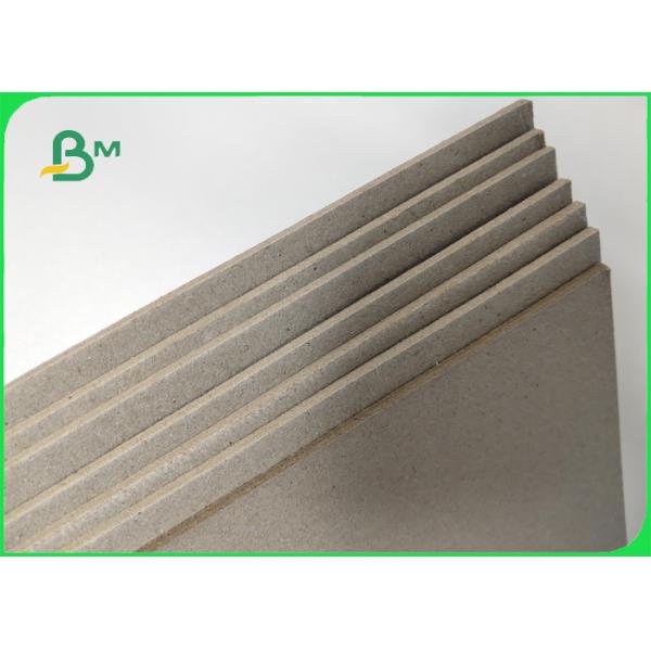 Grey Board 1500GSM Grey Board Made Of Recycled / Waste Paper Unpliant No Harm 2.4MM