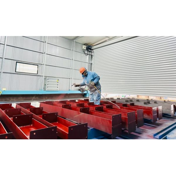 Assembled Prefabricated Steel Metal Structures Workshop Building Modular Custom