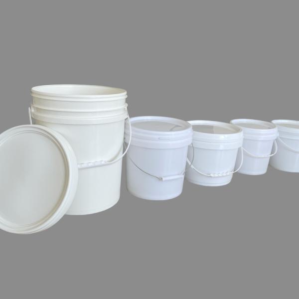 Customize Your Packaging with 2L Round Plastic Buckets and Tamper Evident Handle