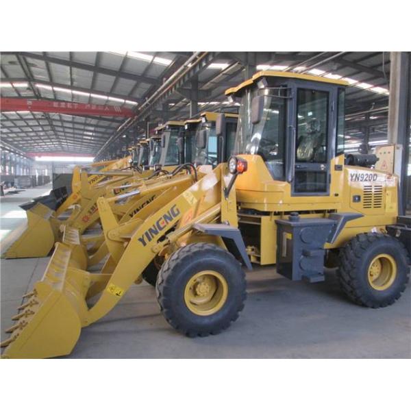 3.3m3 Bucket Earth Excavation Machine , 6 Ton Compact Wheel Loader Machine