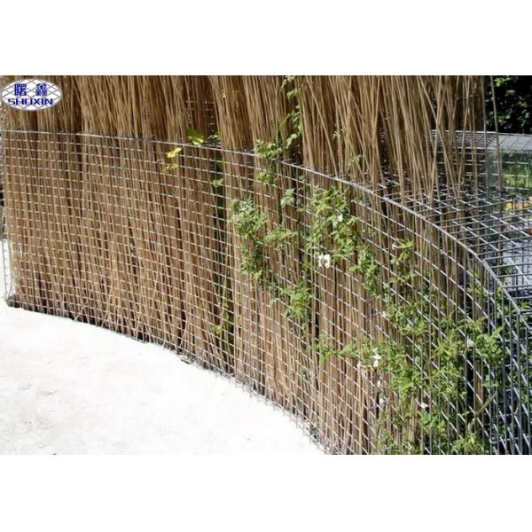 4 X 4 Welded Mesh Gabions High Tensile Solid Recyclable Feature