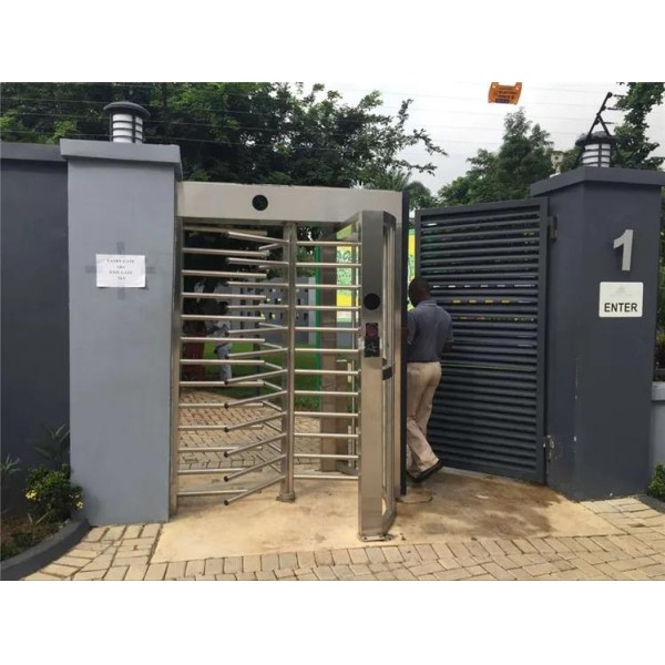 Full-height Turnstile With NFC Recognition And Real-time Access Records For Factory Warehouse Entrance Management