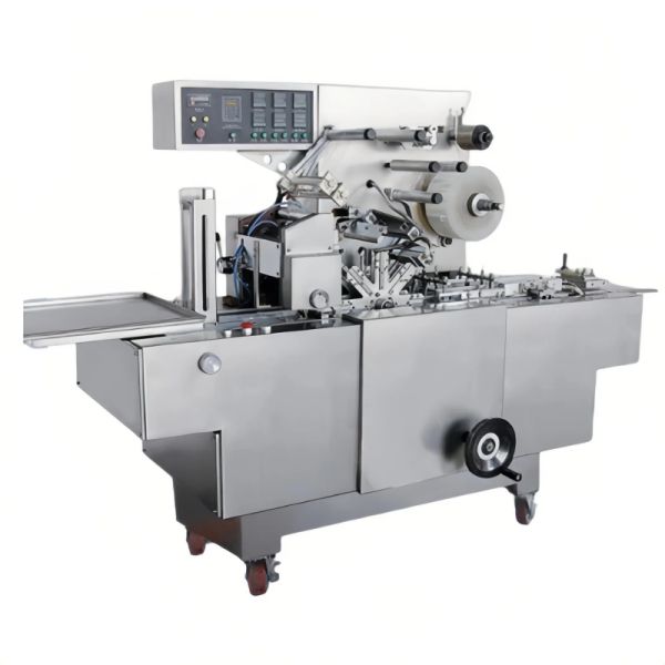 3 Dimension Automatic Packing Machine Transparent Film Box Packing Machine For Cosmetic Tea And Poker
