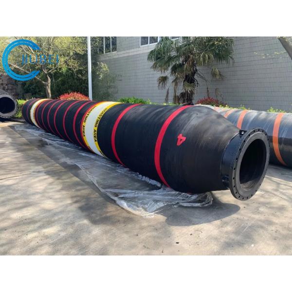 High Pressure Rubber Delivery Hose Dredge Sand Blast Mud Suction Discharge 100mm 600mm