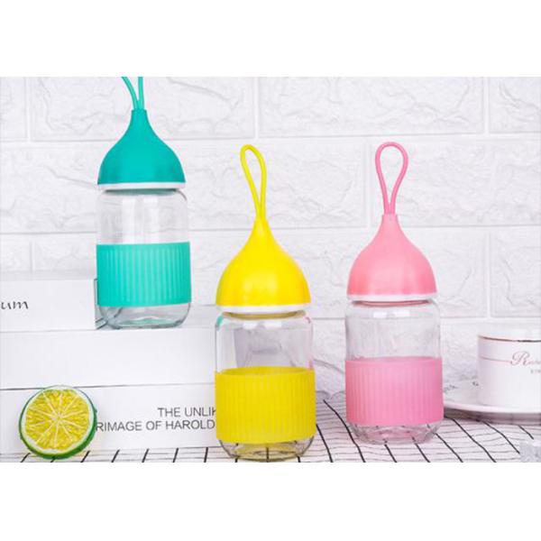 Colorful Drinking Water Bottle 350ml Capacity Customized Logo Printing