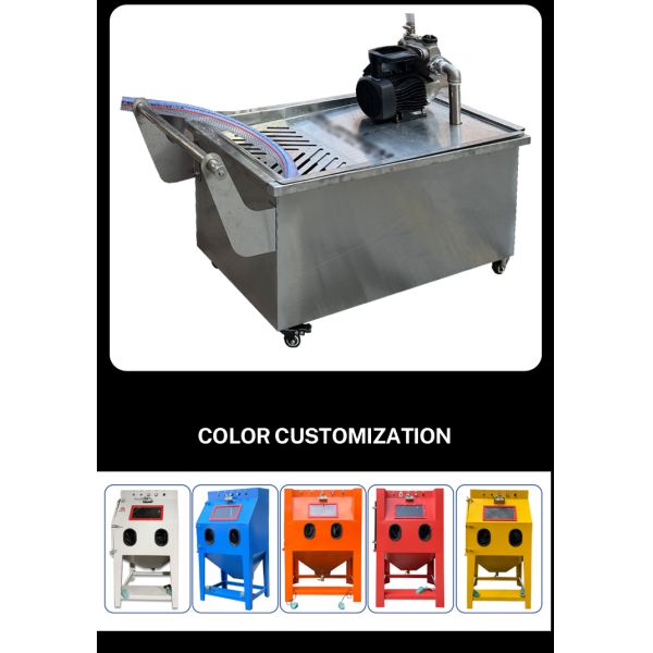 Vapor Cleaning Wet Sandblasting Machine for Closed Loop System