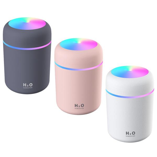 300ml Humidifier Colorful Cup Ultrasonic Cool Mist Mini Humidificador
