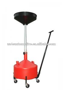 China 30L 8 gallon waste oil drain tank with trolly on sale