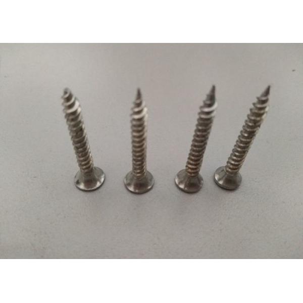 Security Heavy Duty Self Drilling Screws For Dry Wall / Wood With Flat Wafer Head