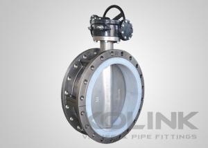 Buy cheap Fully PTFE Lined Butterfly Valve, 2-pc Ductile Iron Body, Concentric Disc product