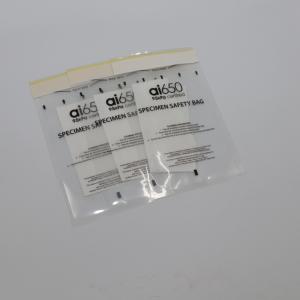 Buy cheap Disposable Clear Specimen Package Bag With Self Adhesive Seal product