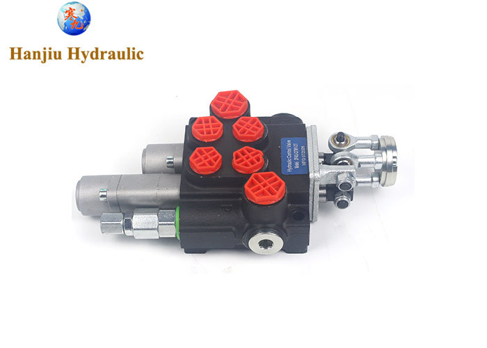 Hydraulic directional control valve joystick valve 2P40 for backhoe loader and mounted loaders with floating function