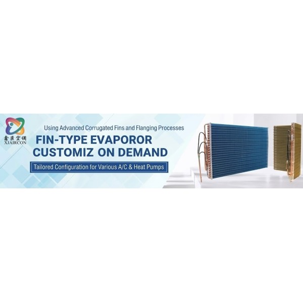 V Type Condenser Heat Pump Condenser Air Conditioner Condenser Condenser Manufacturer