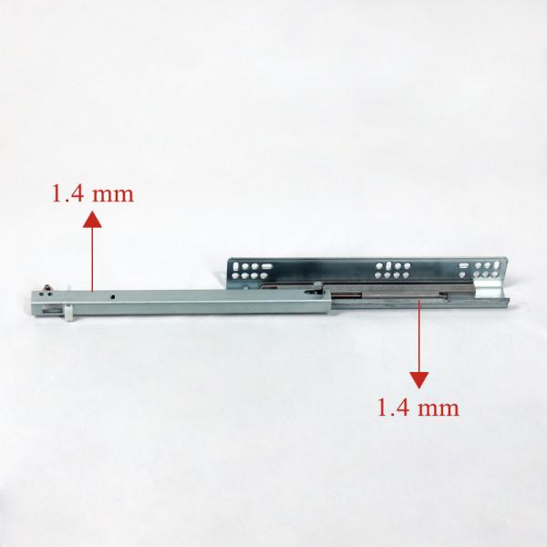 Adjustable 600mm Zinc Full Extension Drawer Slide Rails