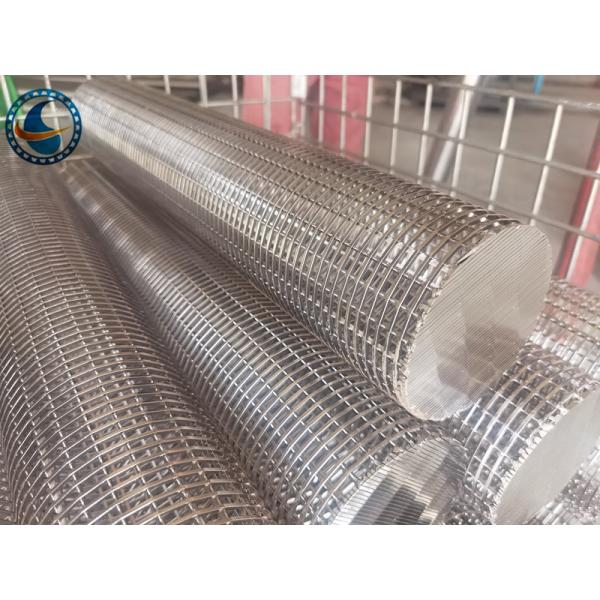 Duplex Steel 2507 Continuous Slot Wedge Wire Pipe