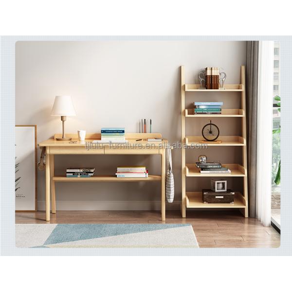 Customized Wood Computer Desk with Eco-friendly Surface Material Durable