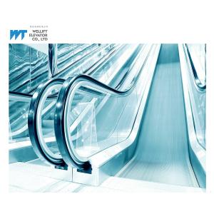 Buy cheap Streamline Handrail Design Parallel Escalator With Variable Frequency Control product