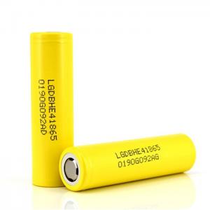 Buy cheap  HE4 18650 2500mAh rechargeable lithium-ion high drain battery  HE4 2500mAh battery for e-cig mechanical mods product