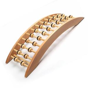 China Natural Wooden Electric Back Massager Eco Friendly Material Increases Blood Circulation on sale