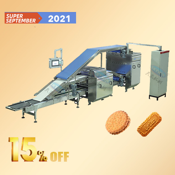 150kg/h Capacity Mini Bakery Biscuit Production Machine Tray Type