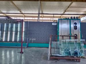 China 10m Insulated Glass Processing Line With Filling Argon Gas Online on sale