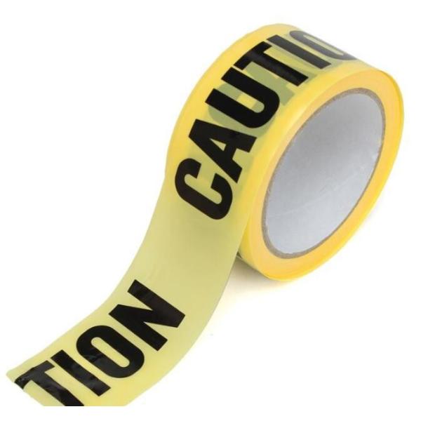 Yellow PE Warning Tape(Barrier Caution Tape),Red DANGER Tape Caution Tape Roll 3-Inch Non-Adhesive Sharp Red Color Warni