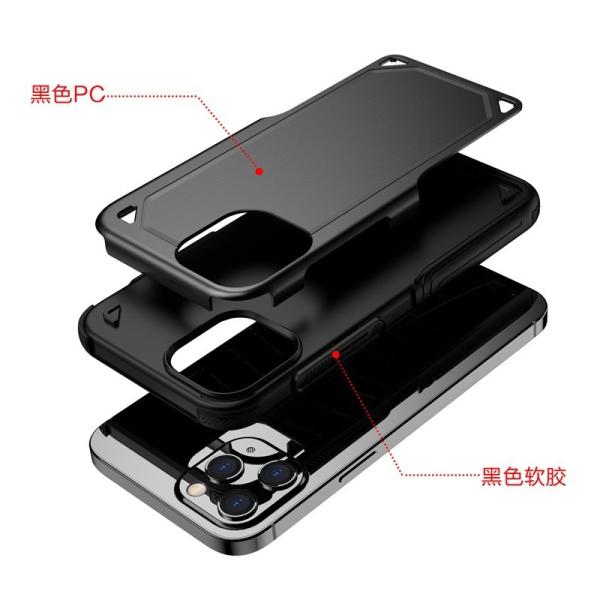 Hybrid TPU PC Phone Case Anti Slip Bumper Phone Cover For Iphone 12