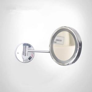 China OEM Makeup Led Bathroom Wall Mirror / Round Led Mirror With Touch Switch on sale