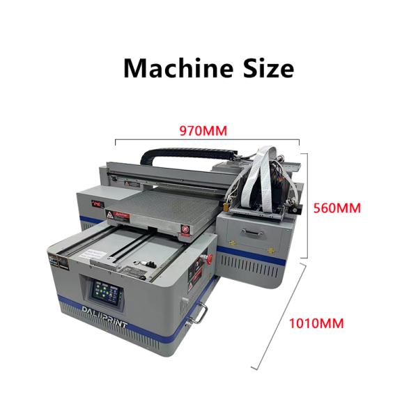 Multifunctional Small 4060 A2 Size UV Flatbed Printer for Pen Bottle Phone Case Shoe t Shirt 30*40cm A3 Mini UV Printing Machine