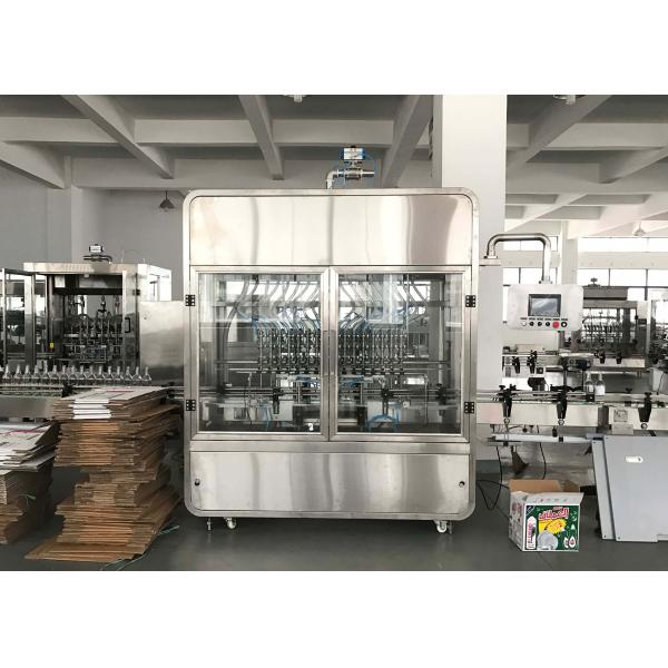 Industrial Bottle Filling Line Cleaning Chemical Filling Line Stable Voltage