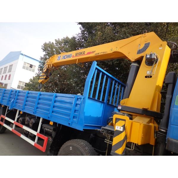 10T DropsideTruck Mounted Telescopic Crane With Hydraulic Straight Arm