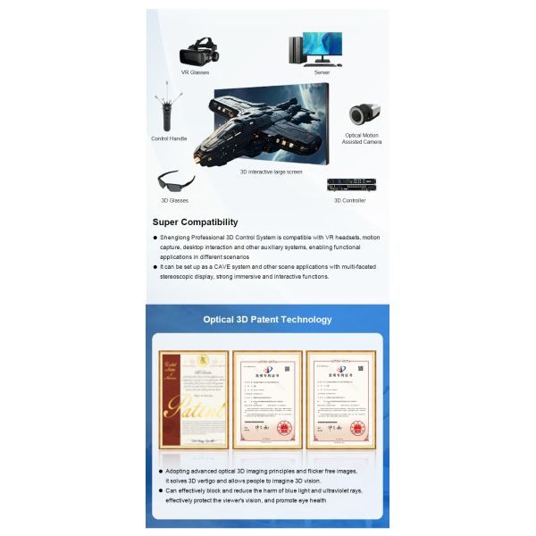 Good Price Customized 156inch 3D Movable Stand LED Multimedia Teaching All-in-One Machine