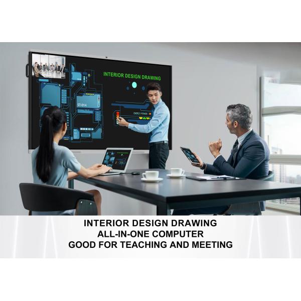 HDFocus OEM 55 65 75 85 86 100 110 Inch Interactive Flat Panel Multi Touch Screen Digital Whiteboard Smart Board for Education
