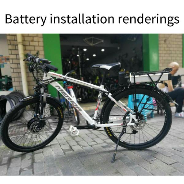 Lithium Rechargeable Ebike Battery 48V 10.4Ah 11.6Ah 13Ah E-Go Wondervelo Hapex