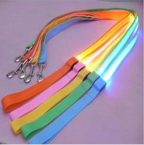 Buy cheap Hot selling Retractable Led Pet Dog Harness dog Leash and Collar Set With Led Light product