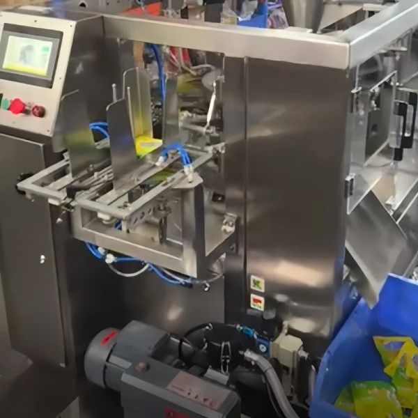 Bucket Rotary Premade Pouch Filler 5.4kw Premade Pouch Fill And Seal Machine