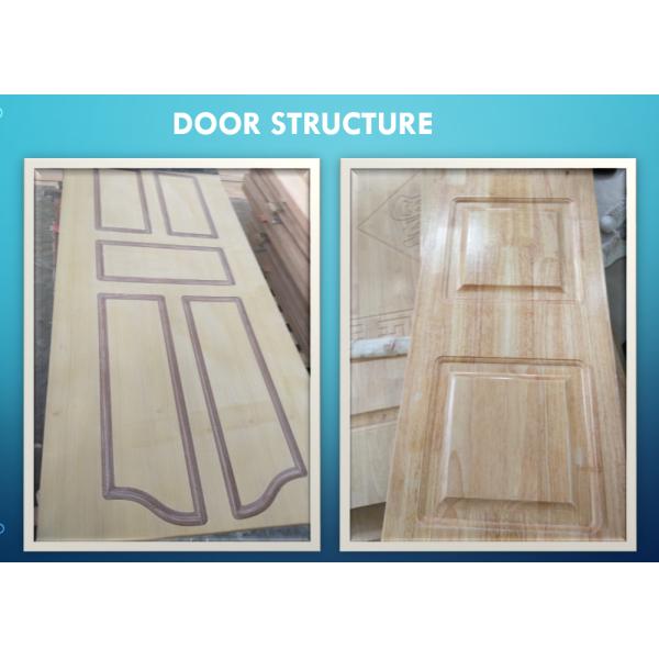 White Color Wood Composite Door Inner Frame Material Apartment Bedroom Application